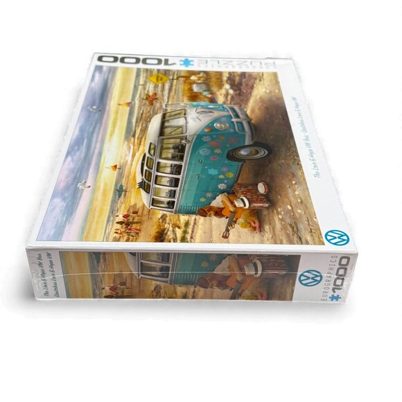 Eurographics The Love & Hope VW Bus Jigsaw Puzzle 1000 pc Volkswagon New Sealed - Picture 6 of 8